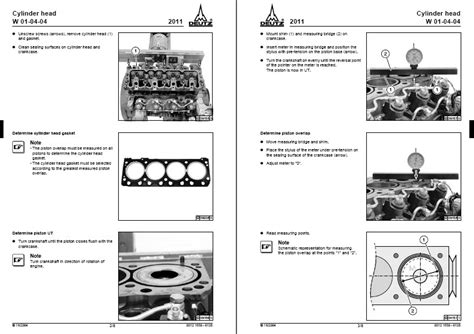 Workshop <b>Manual</b> Covers: Specification data / Key to symbols Checking and adjusting Repair of components Disassembly and reassembly of complete engine Tools. . Deutz f3l1011f manual